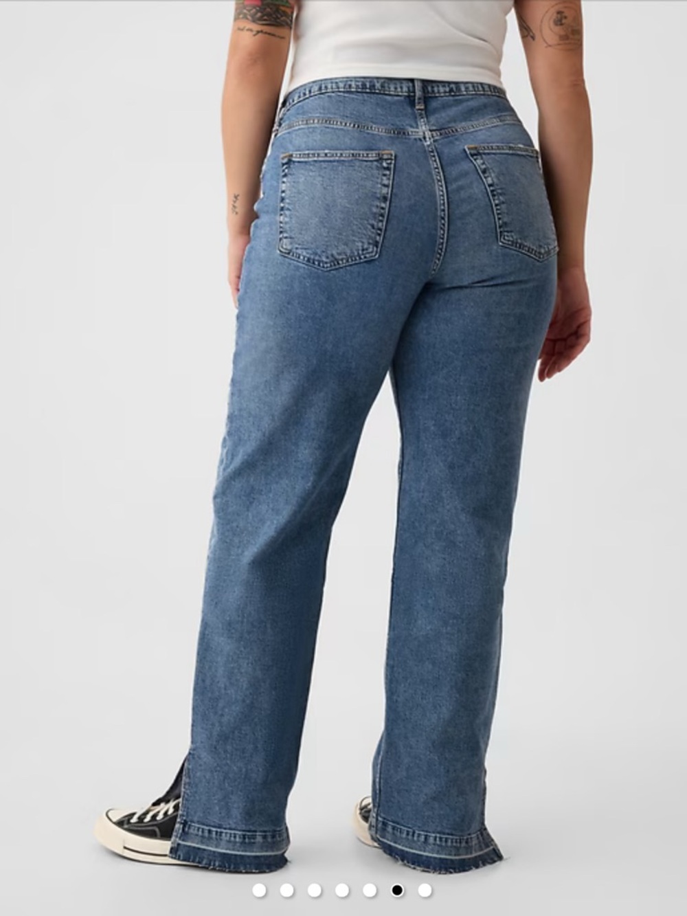 33T 16T GAP Mid Rise 90’s Loose Jeans Women’s 33 16 Tall 570868 NWT - Picture 2 of 15